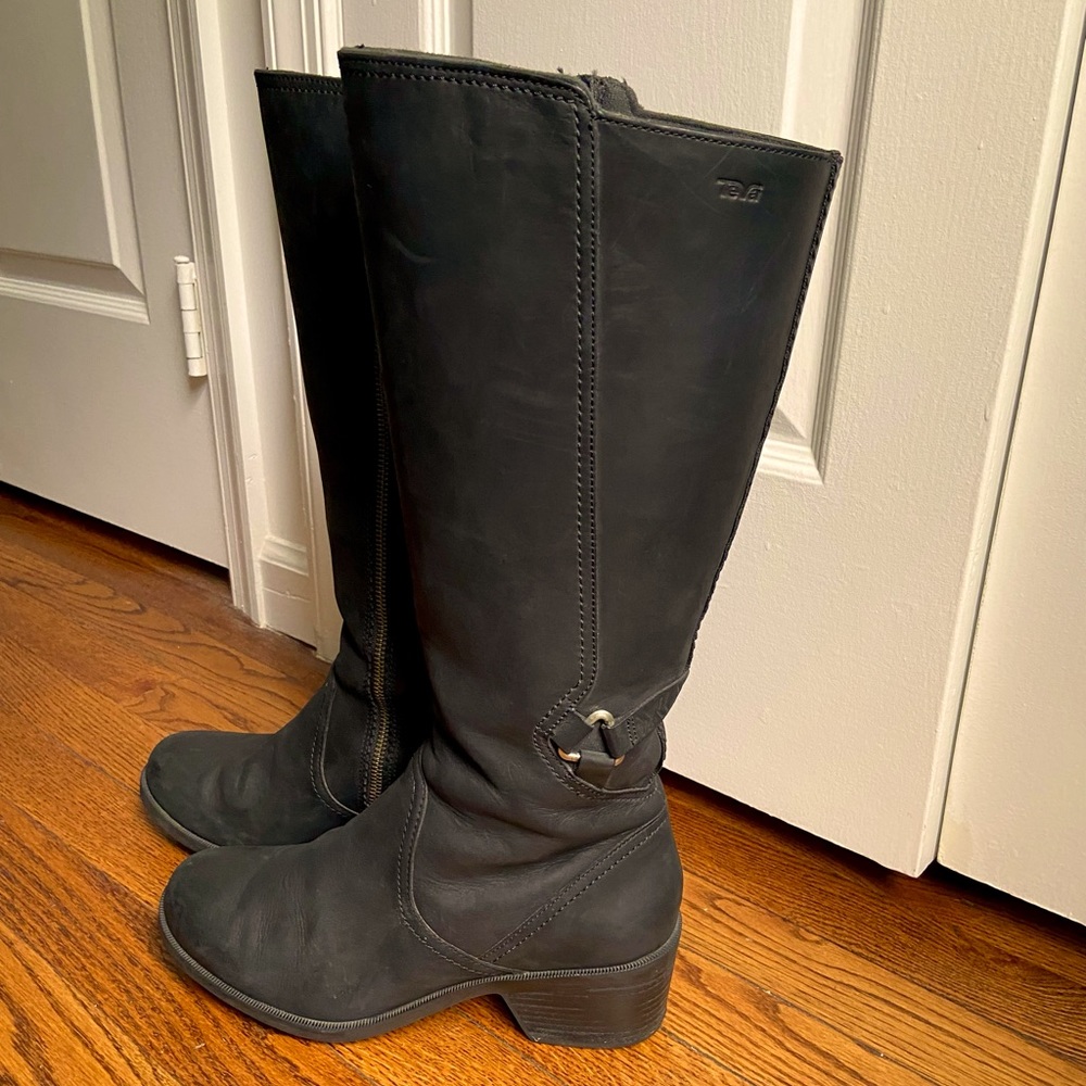 Teva Del a Vina Riding Boots Calf Height 9.5